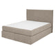 CARLINI Pat tapițat boxspring, 160x200cm, saltea inclusă