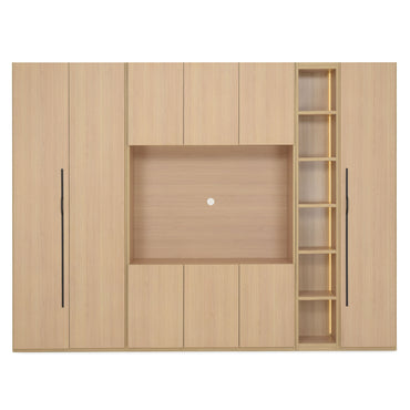 COMPACT Dressing 9 uși, spațiu TV