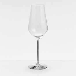 TENSE Set 4 pahare șampanie, sticlă, 290ml