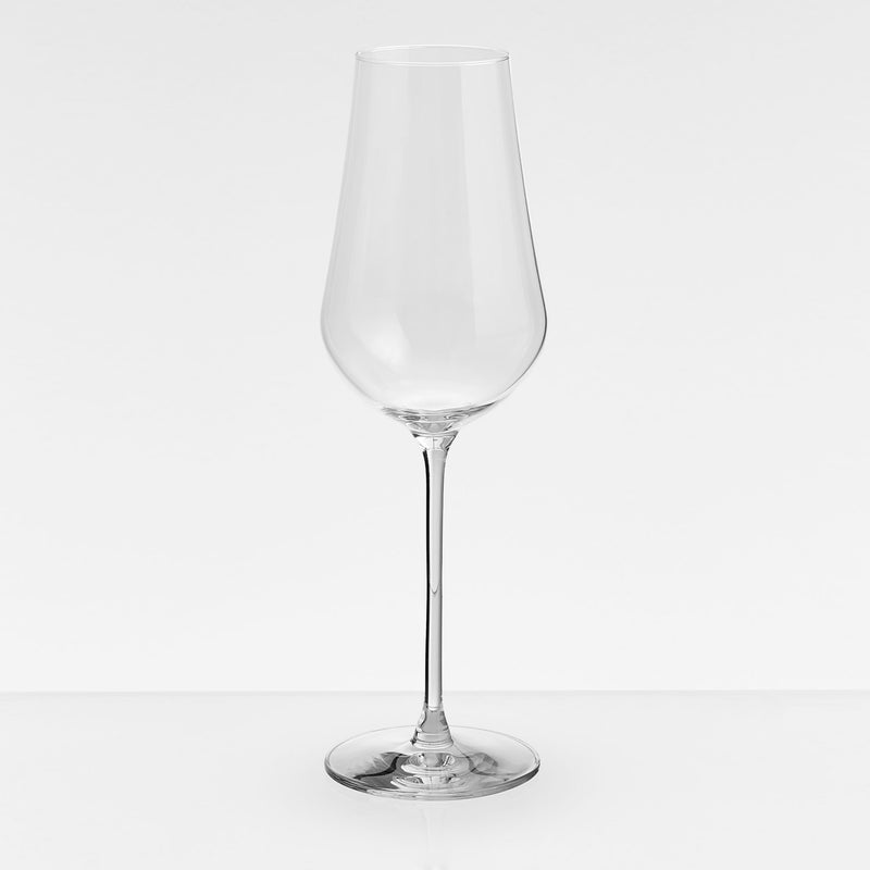 TENSE Set 4 pahare șampanie, sticlă, 290ml