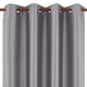 WELLS Draperie cu inele metalice, 140x260cm