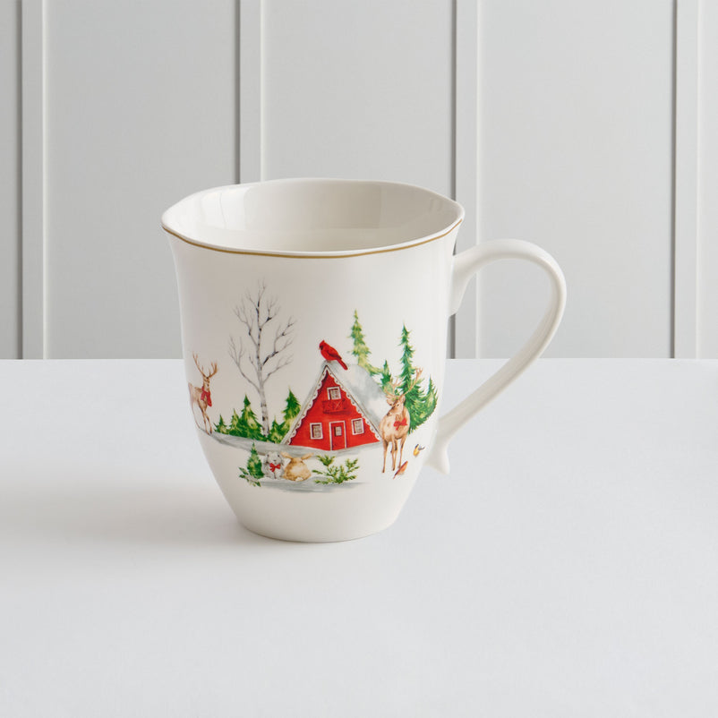 WONDERLAND Set 2 căni, porțelan, 420ml