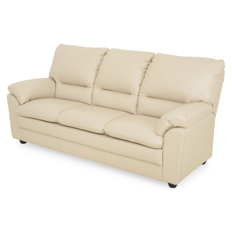 MANDY Canapea extensibilă, 3 locuri, piele