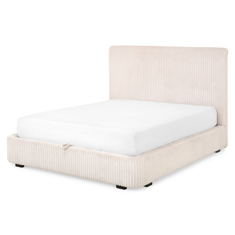 MARYANNE Pat tapițat, 160x200cm, ladă depozitare inclusă