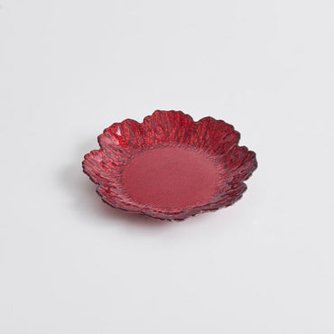 DENIZ Farfurie desert, sticlă, D.16cm