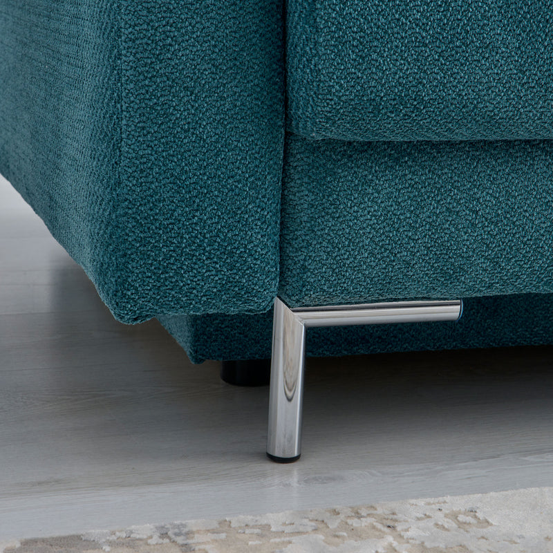 BRESCIA Canapea extensibilă, 3 locuri, stofă