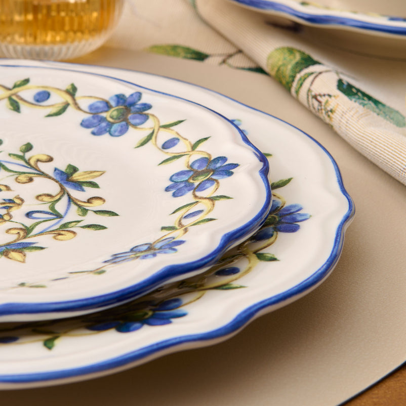 TUSCAN BLOOM Set veselă, porțelan, 24 piese