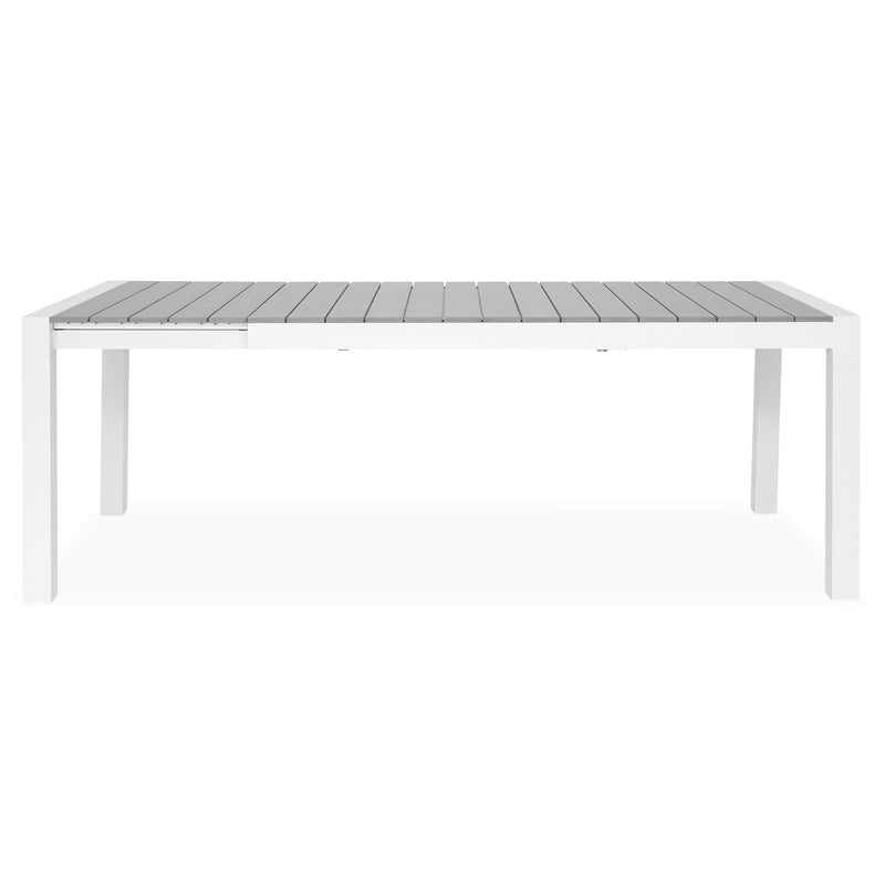 ENCORE/MALITO Set mobilier gradina/terasa, 6 scaune cu spatar reglabil și masă extensibilă