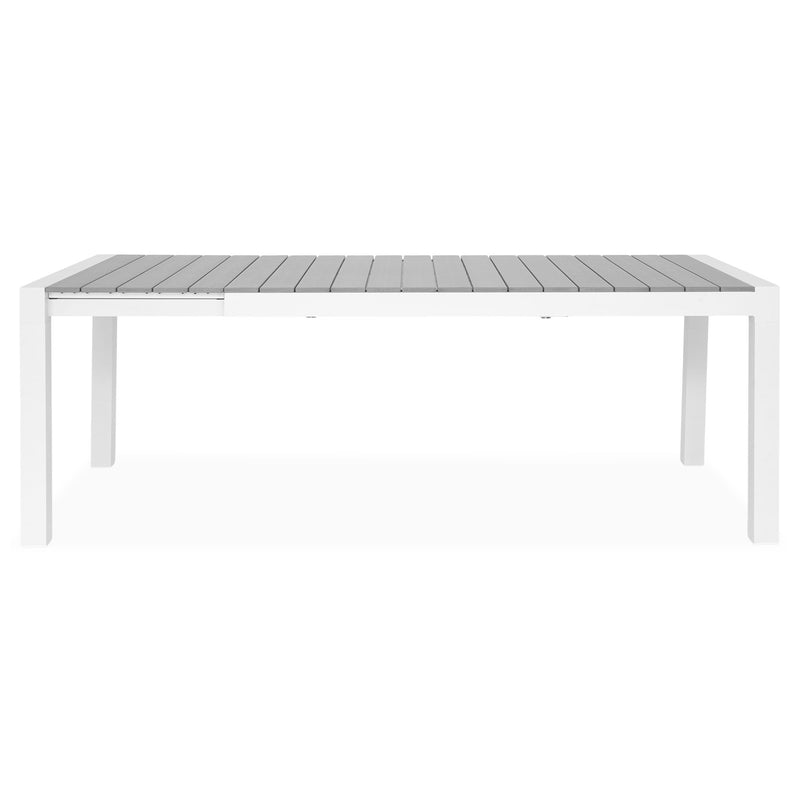 ENCORE/MALITO Set mobilier gradina/terasa, 6 scaune cu spatar reglabil și masă extensibilă