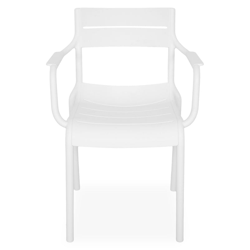CIRCLE/CRUSOE Set mobilier terasă/grădină, 2 scaune și masă