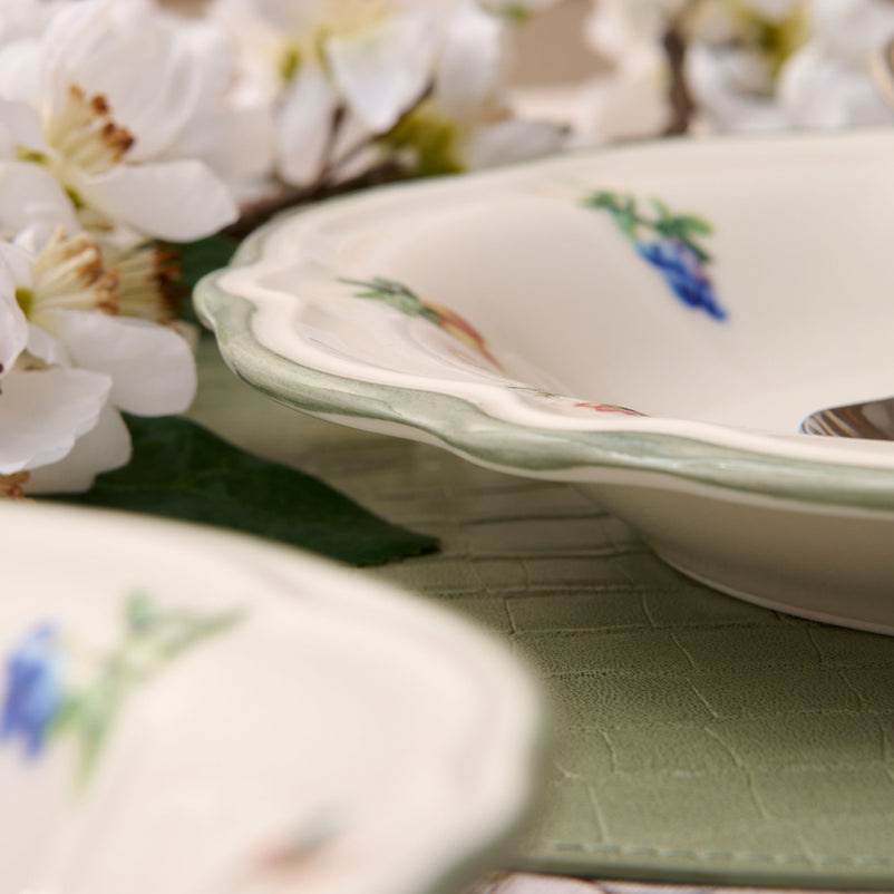 VINTAGE ROSE Set veselă, porțelan, 24 piese