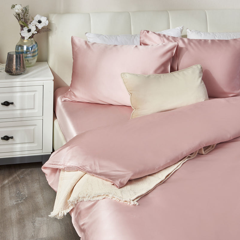 SILKY SATEEN Set așternut 4 piese, 200x220cm