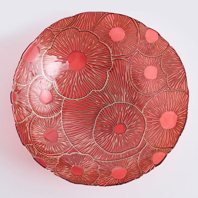 CHERRY Bol, sticlă, D.33cm