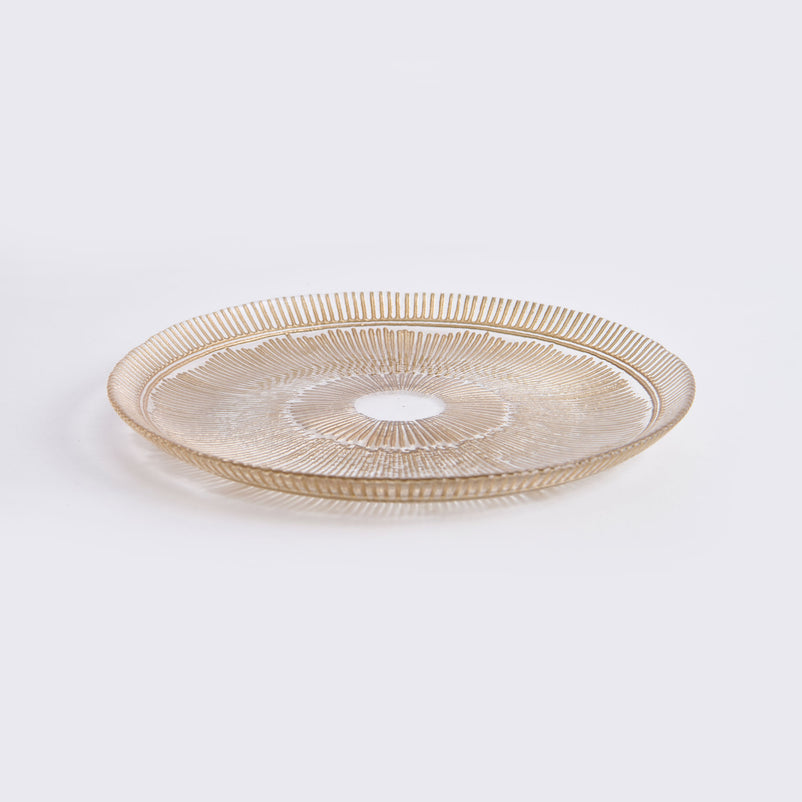 SOLEIL Farfurie aperitiv, sticlă, D.21cm