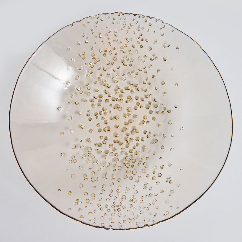 CONFETTI Bol, sticlă, D.33cm