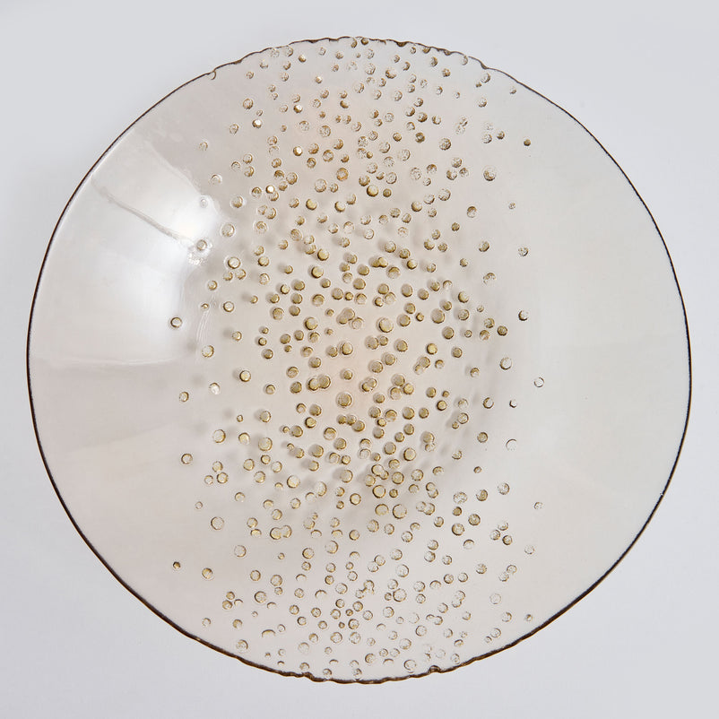 CONFETTI Bol, sticlă, D.33cm