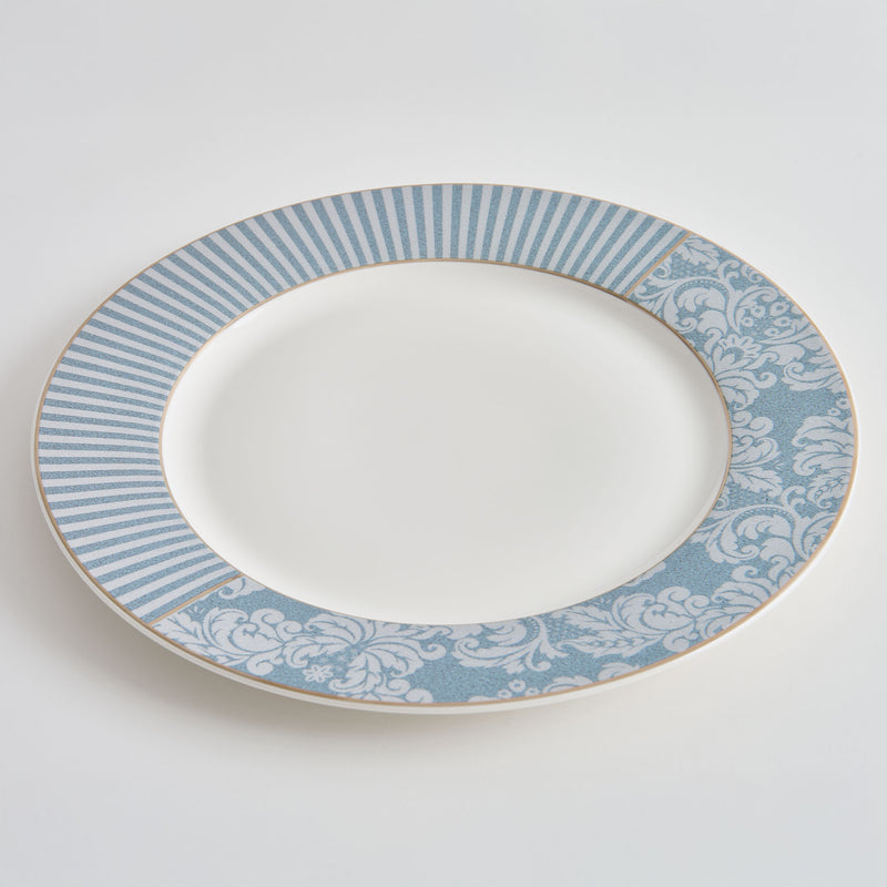 DAMASK Set platou cu paletă tort, porțelan