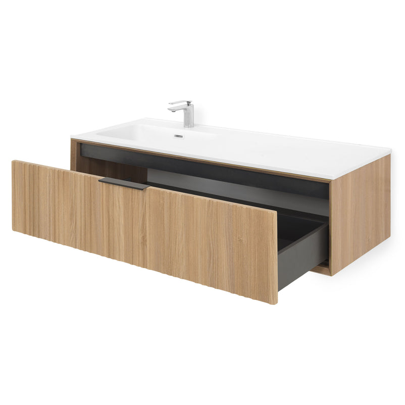 FLORANCE Set mobilier baie, mască lavoar și lavoar