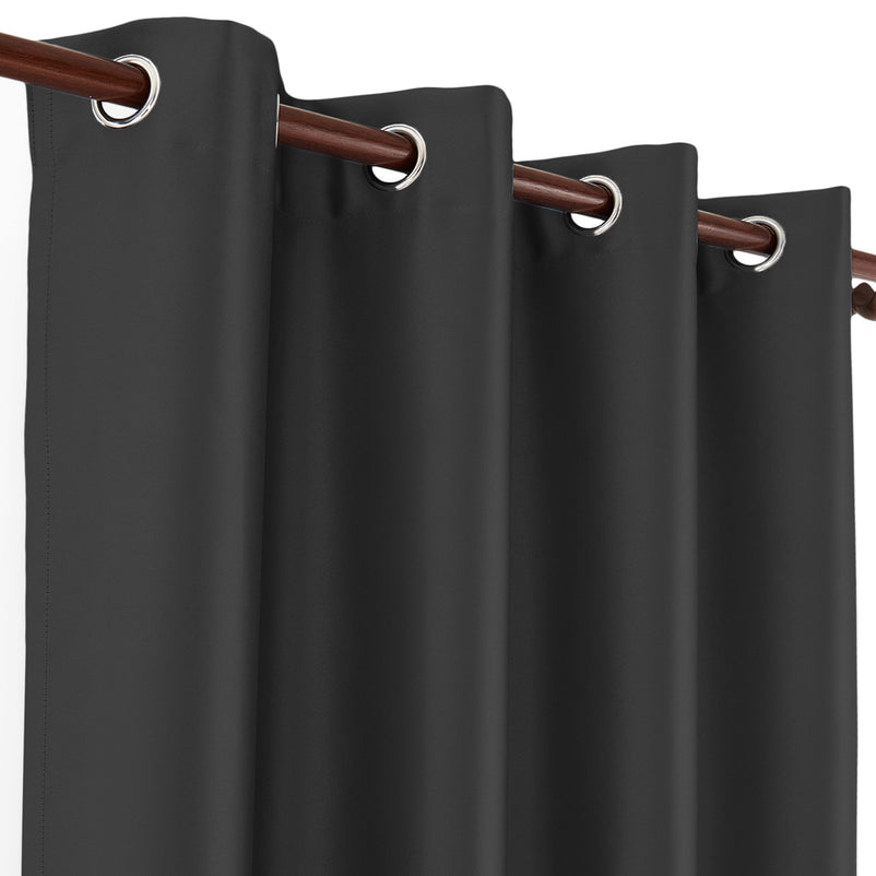 WELLS Draperie cu inele metalice, 140x260cm