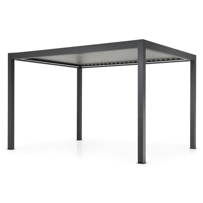 ROSARIO Pergolă bioclimatică motorizată cu acoperiș retractabil