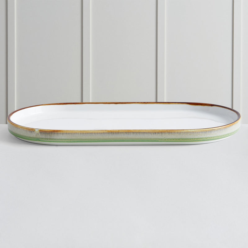 TERRA Platou servire, porțelan, L.36cm