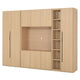 COMPACT Dressing 9 uși, spațiu TV