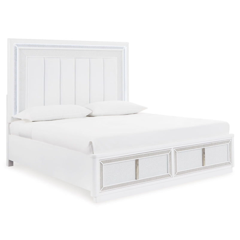 HOLLYWOOD Pat, sertare, somieră și LED incluse