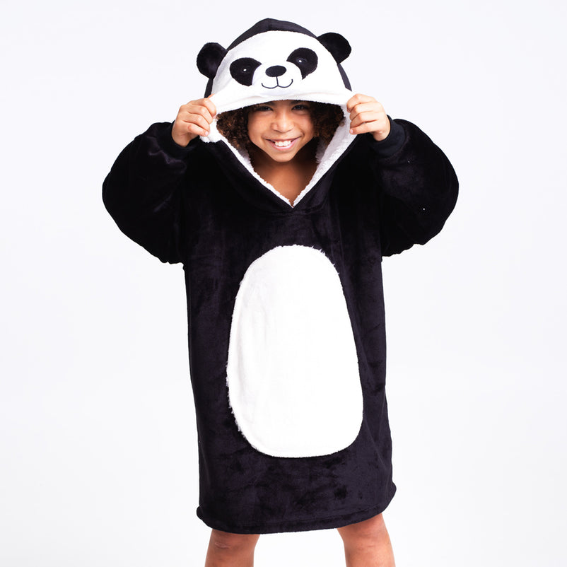 FUNNY PANDA Hanorac glugă copii