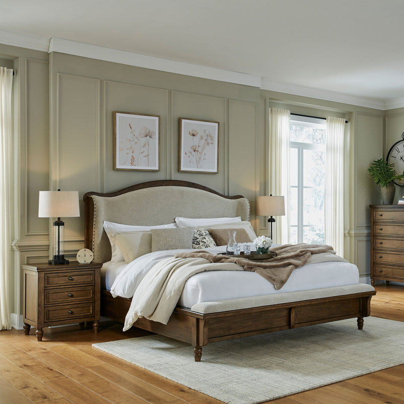 LAKEVIEW Noptieră 3 sertare