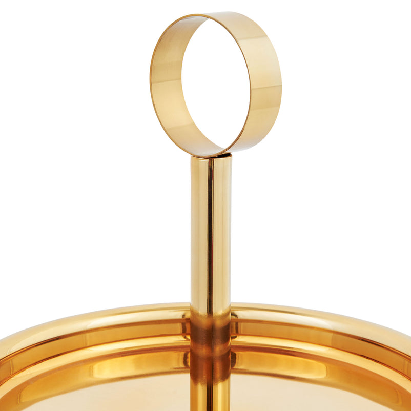 ARYA Platou supraetajat, inox, D.25cm