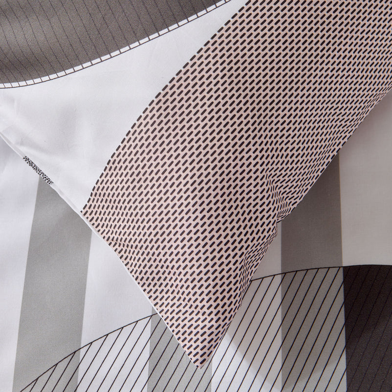 ESTAMPADO 9 Set așternut 4 piese, 200x220cm