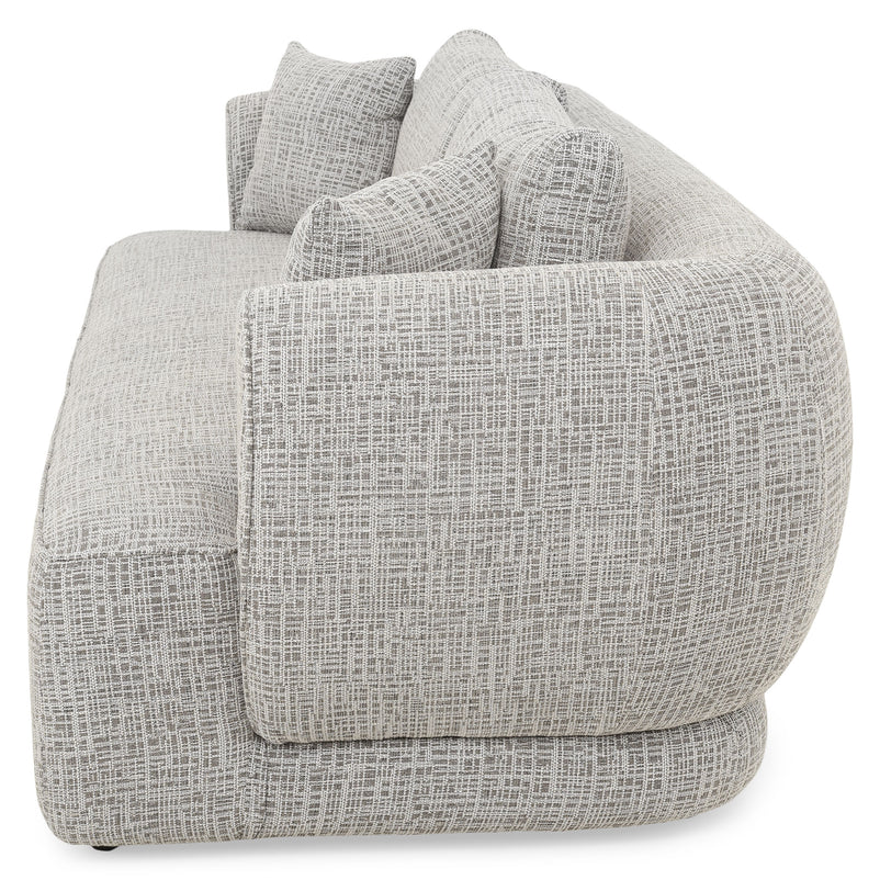 MILFORD Canapea 3 locuri, 2 perne incluse, stofă