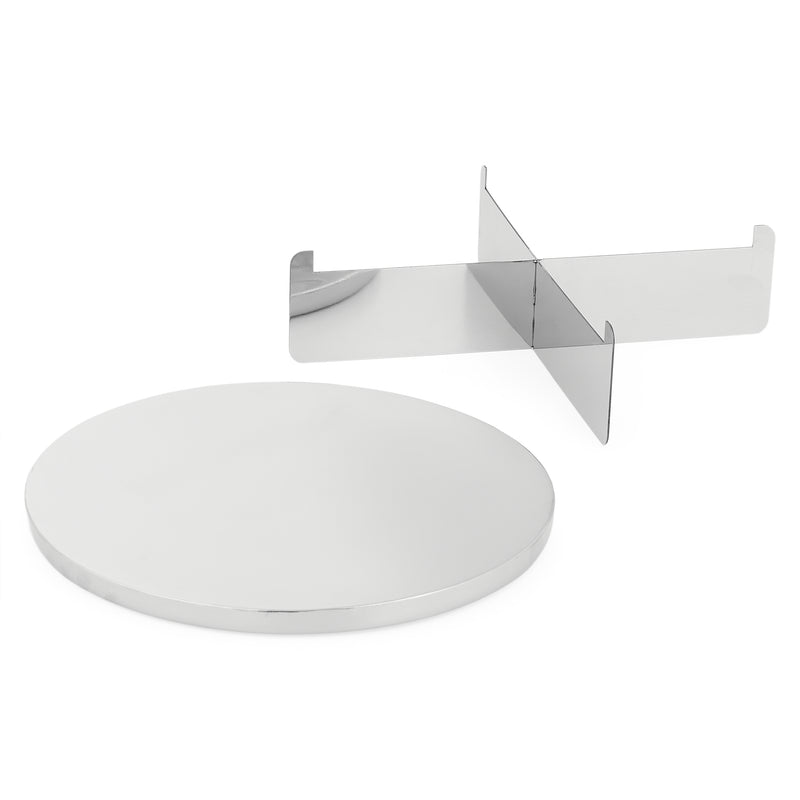 NOEMI Platou servire, inox, D.32cm