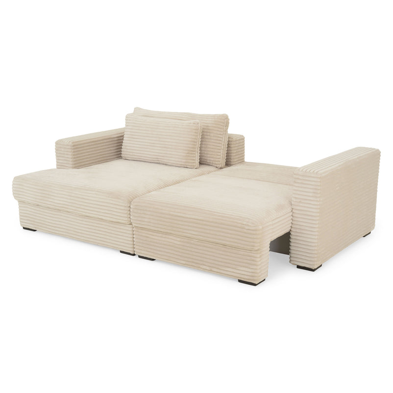 ERDING Colțar extensibil, șezlong stânga/dreapta și ladă depozitare, stofă