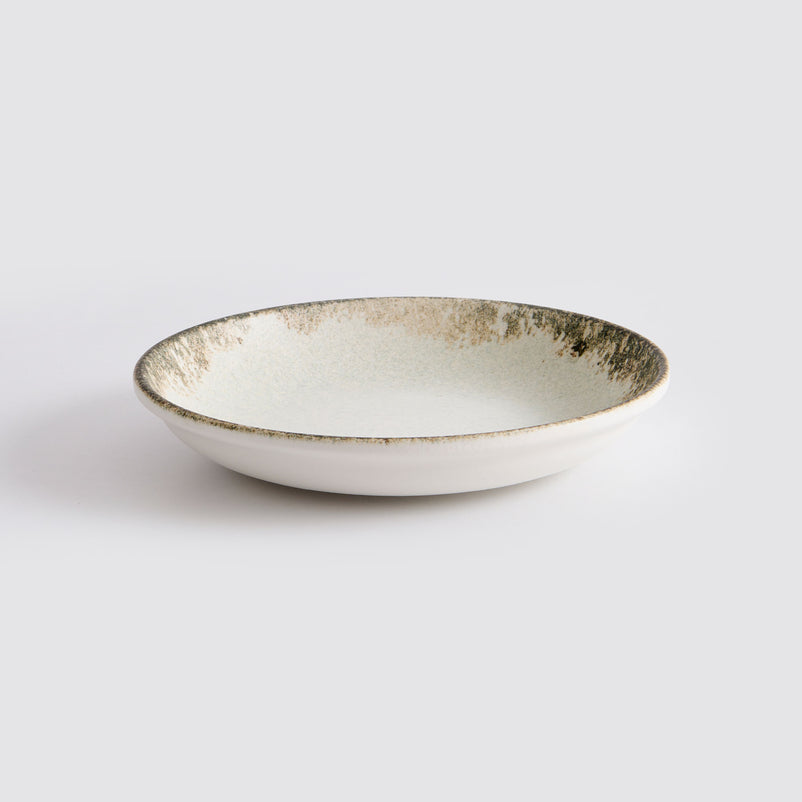 NORDIC Farfurie supă, porțelan, D.21cm