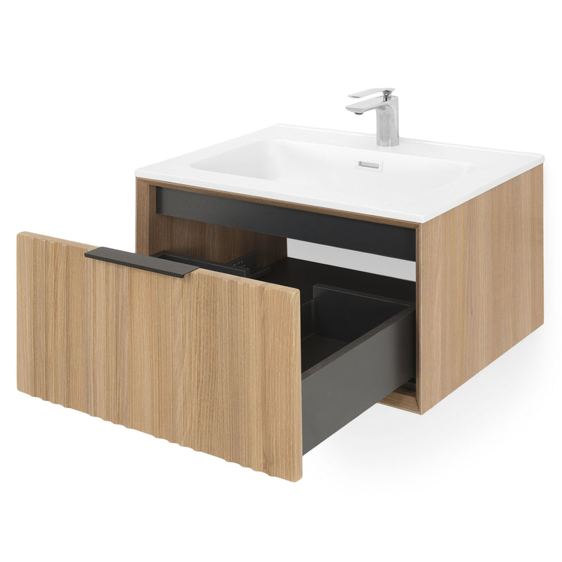 FLORANCE Set mobilier baie, mască lavoar și lavoar