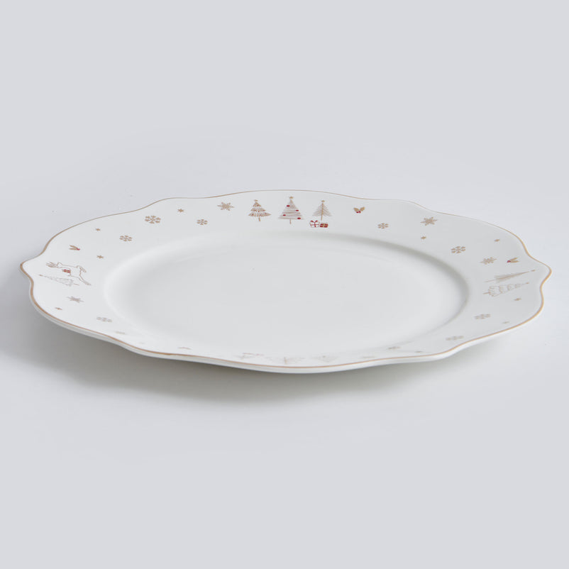 SAVOY Farfurie fel principal, porțelan, D.27cm
