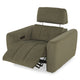 WISNER Fotoliu, recliner electric, mecanism electric tetieră, stofă
