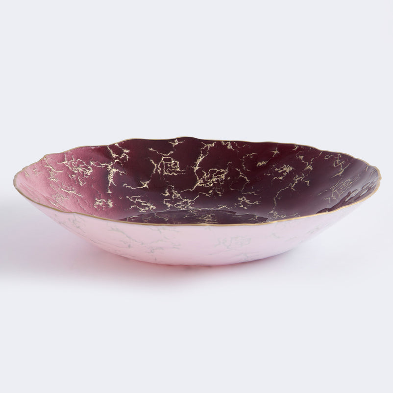 MOON Bol, sticlă, D.40cm