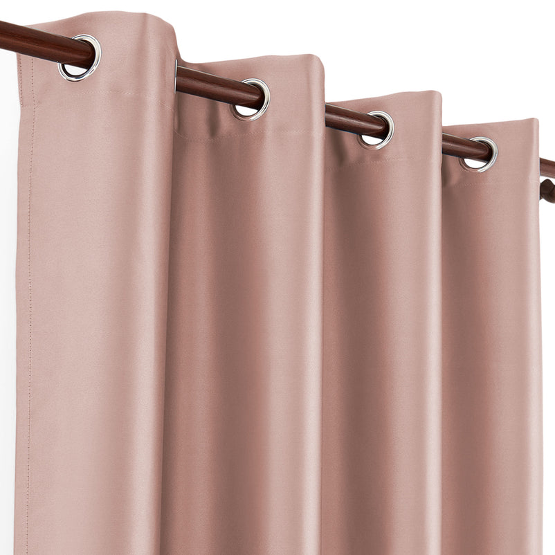 WELLS Draperie cu inele metalice, 140x260cm