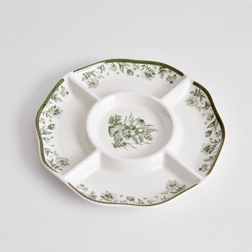 WINDSOR Platou servire, porțelan, D.25.5cm