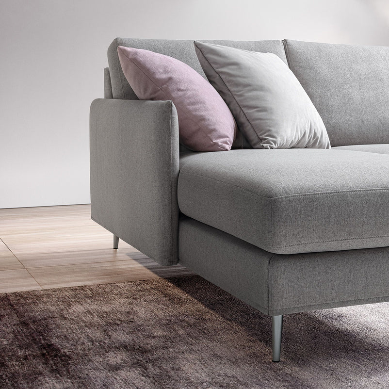 SKIP Colțar cu șezlong stânga/dreapta, stofă