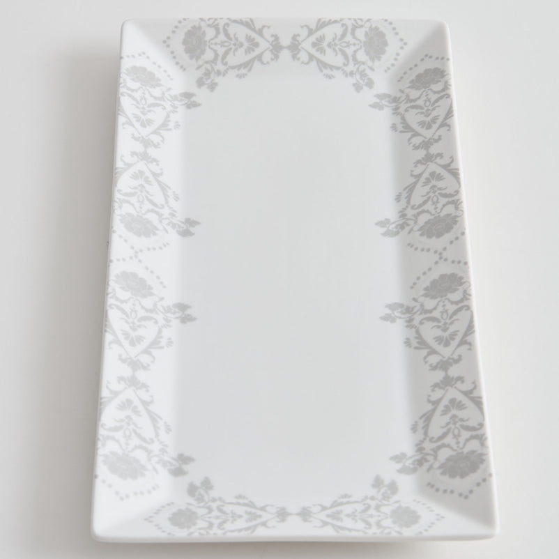 TIFFANY Platou servire, porțelan, L.30cm