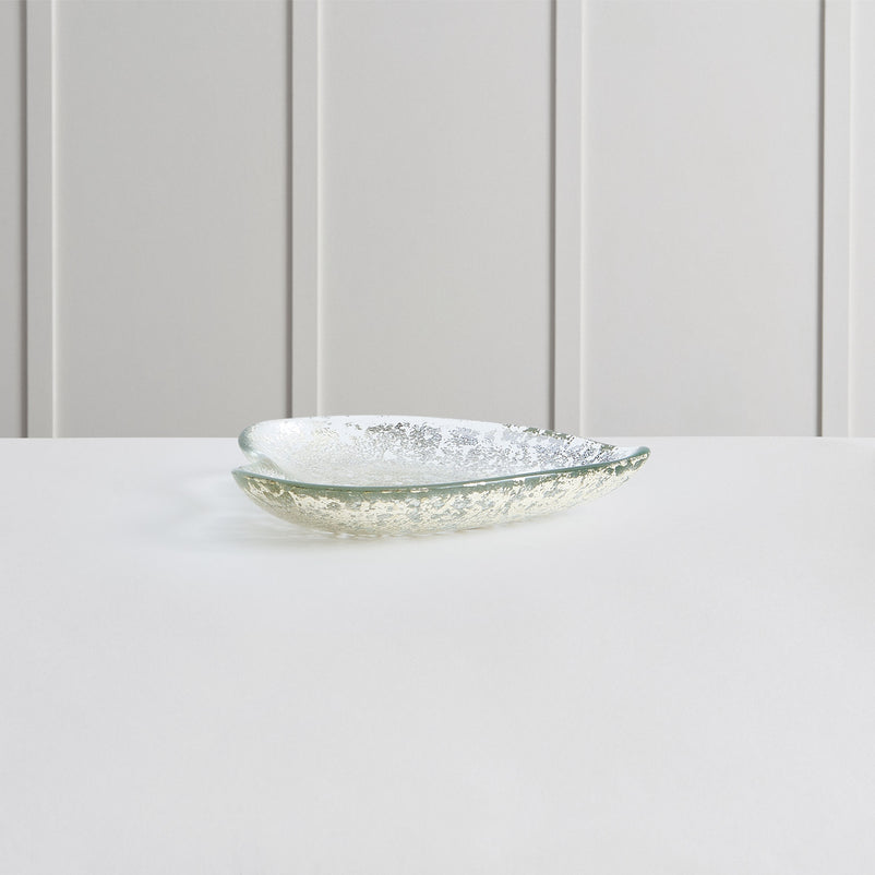 HEART Platou, sticlă, D.14cm