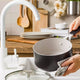 KITCHEN AID Cratiță cu mâner și capac, aluminiu, D.16cm