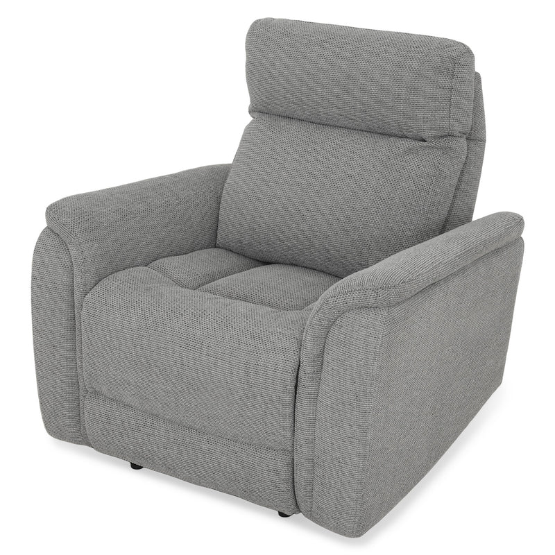 BARTON Fotoliu cu recliner electric, stofă