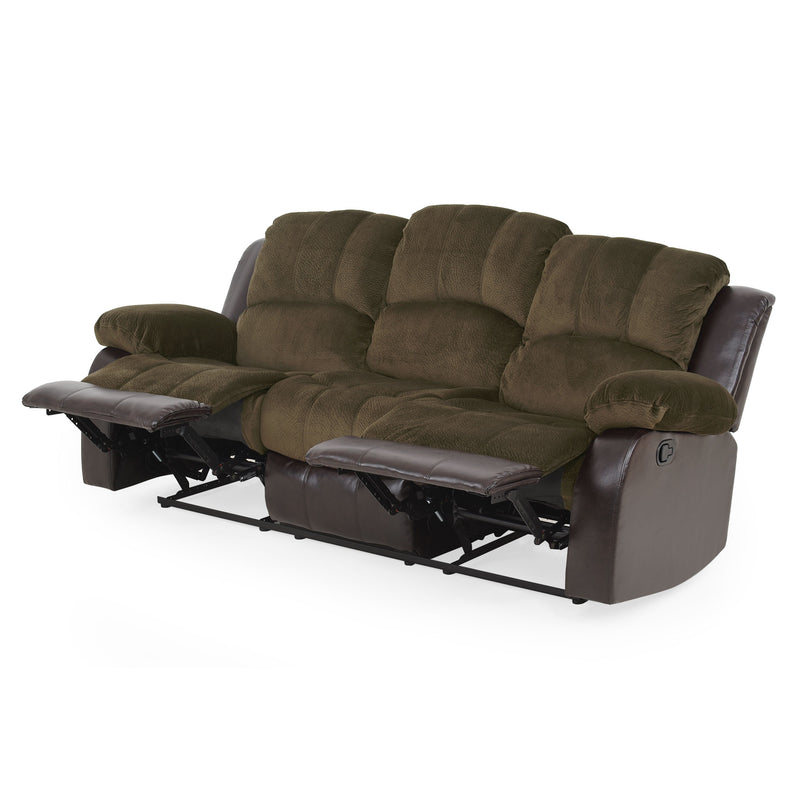 PASADENA Canapea 3 locuri , 2 reclinere manuale, stofă