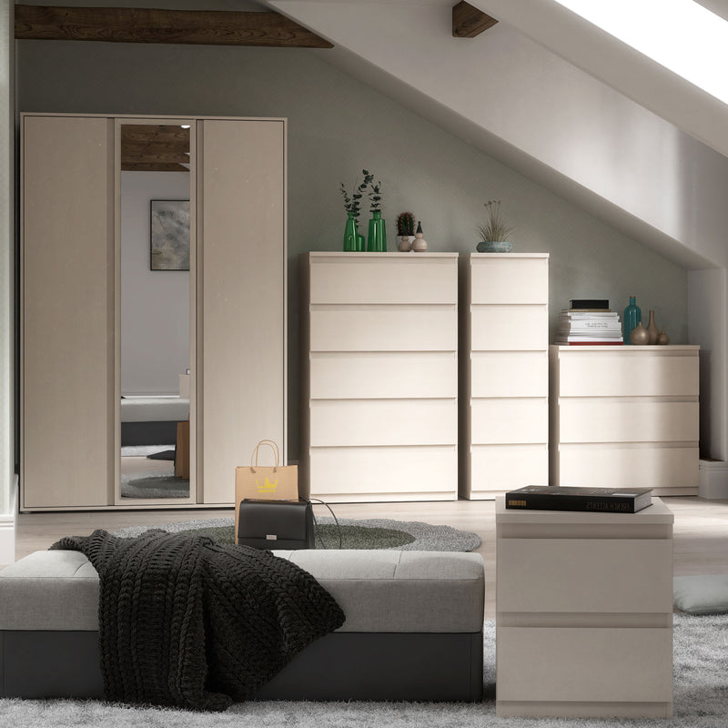 KASPAR Comodă 3 sertare