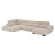 FILLIPA Ansamblu colțar extensibil, șezlong stânga/dreapta, stofă