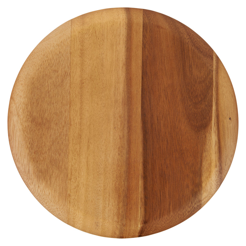 MASAI Platou cu picior, lemn, D.32cm